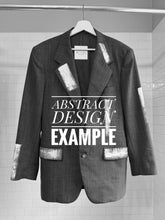 Load image into Gallery viewer, BRUSHSTROKE BLAZER- ONYX EDITION