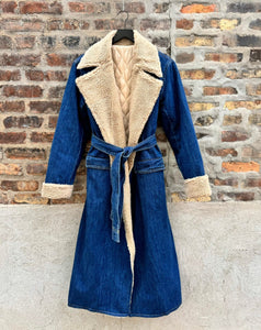 THE DENIM MAXI COAT