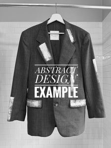 BRUSHSTROKE BLAZER- ONYX EDITION