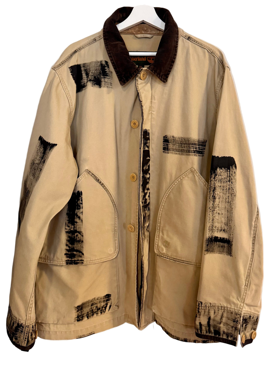 VINTAGE TIMBERLAND PAINTED BARN JACKET