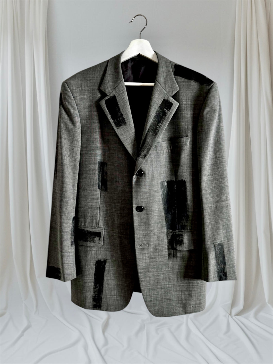 NOIR ABSTRACT BLAZER